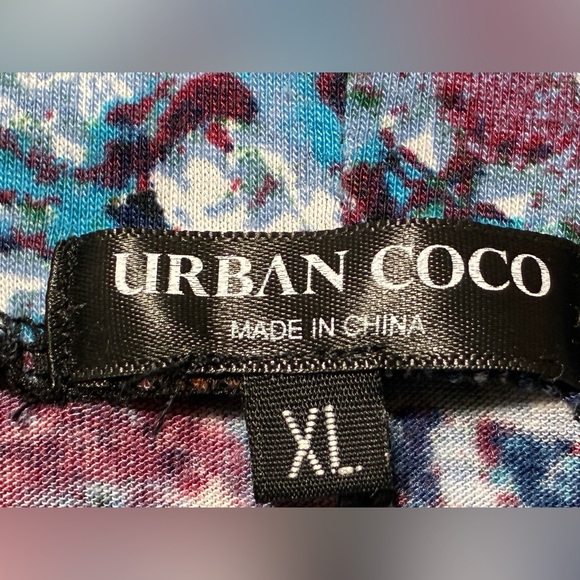 Urban Coco Boho Jewel A-Line Skirt Women’s XL Multicolor Knee Length - Picture 3 of 12